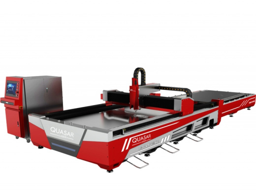 Лазерный станок Quasar F3015HE со сменным столом 3,0 кВт Raycus